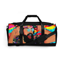 Load image into Gallery viewer, Trippy Tommy Chong Duffle Bag
