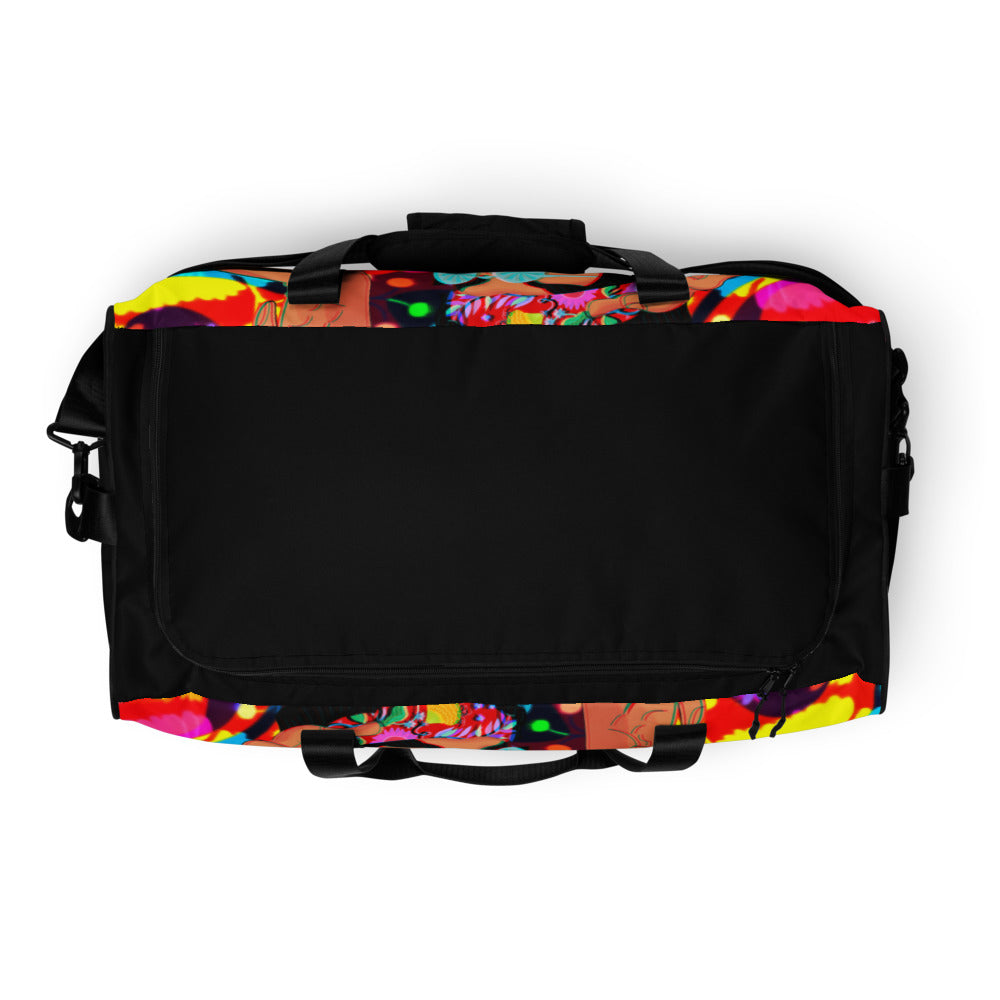 TRIPPY MONOGRAM MINI DUFFLE – Lenozella